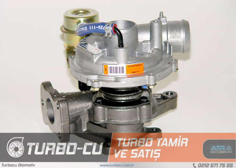 Peugeot 406 2.0 HDI Turbo (90 Hp), 706977-0003, 706977-0003, 706977-0001, 5303 988 0009, VVP1, 0375C8, 0375E3