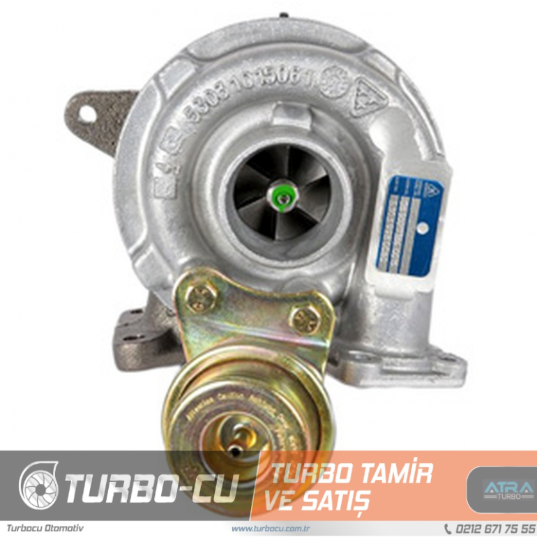 Mercedes Vaneo Turbo 1.7 CDI (91 Hp), 53039880019, 53039700019, 5303 988 0060, 5303 970 0060, 6680960399, 6680960199