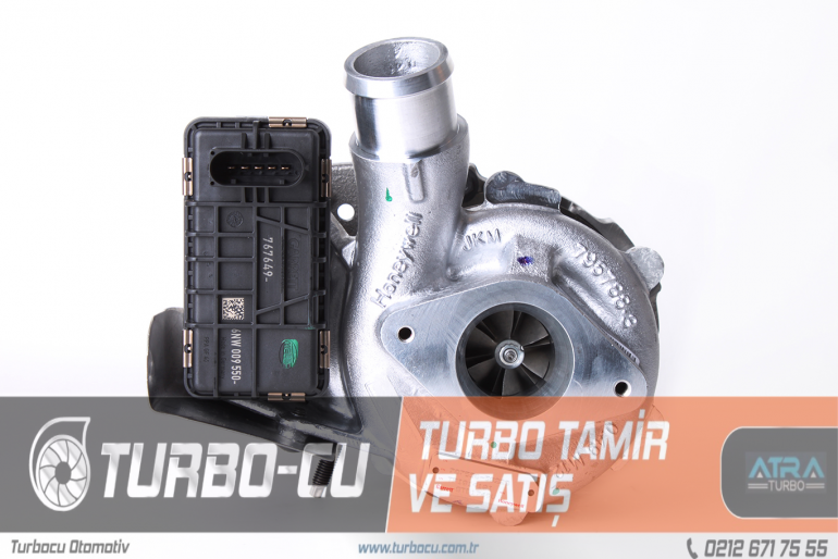 Fiat Ducato Turbo 2.2 HDi (130 Hp), 7981285006S, 798128-5004S, 798128-5002S, 798128-0004, 9802446680, 9676934380
