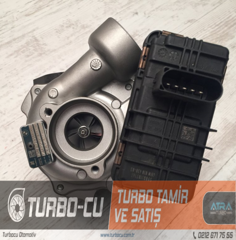 BMW 525D Xdrive Turbosu,(F10-F11), 7823255 Turbo, 54359880045